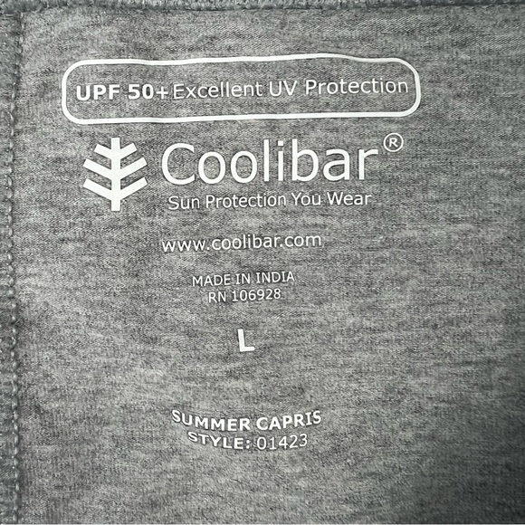 Coolibar Summer Capris - UPF 50+ UV Protection - Large - Picture 4 of 4
